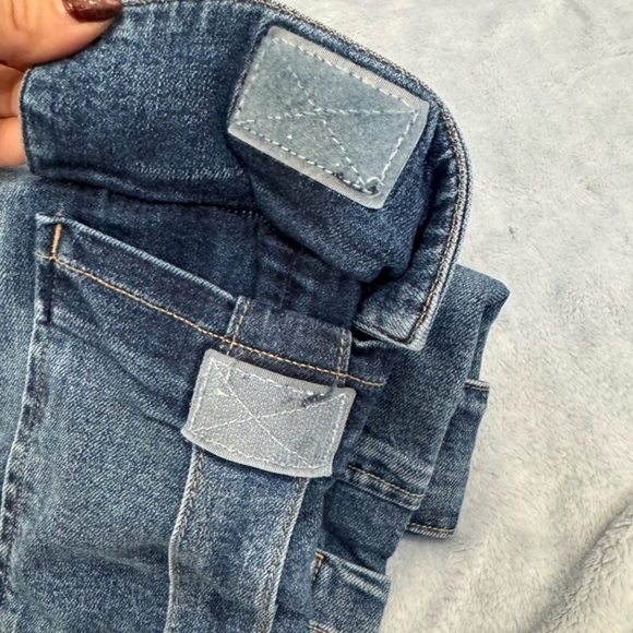 American Eagle Super High Rise Baggy Straight Cargo Jeans 14 Skater Grunge - Picture 4 of 10